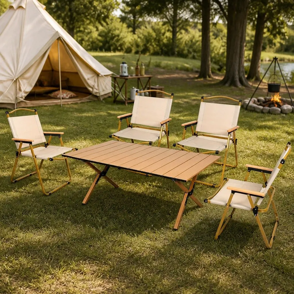 Folding Camping Table Set for Various Uses