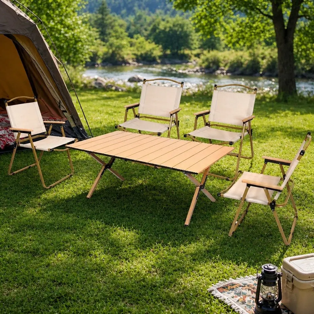 Folding Camping Table Set for Various Uses