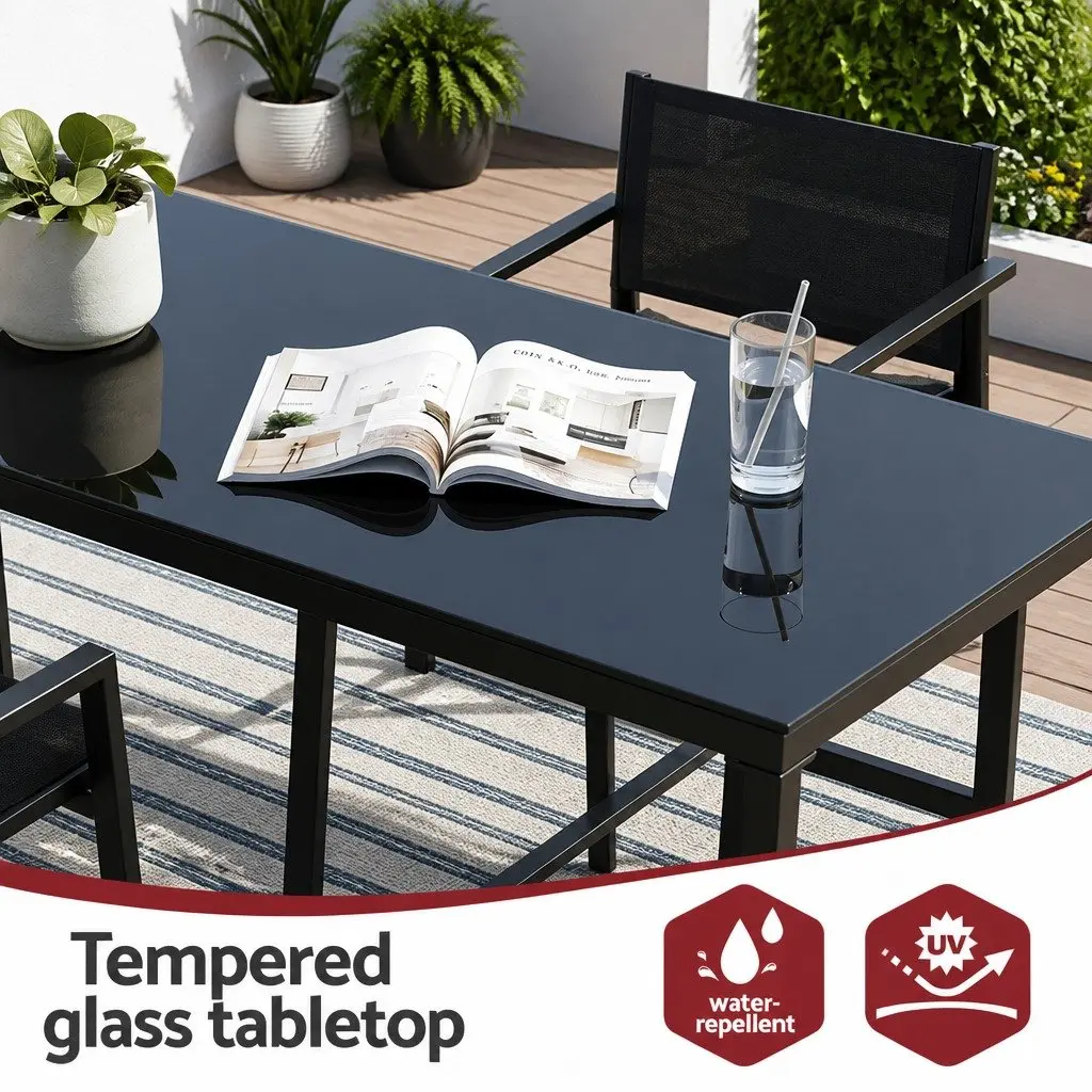 7-Piece Patio Bar Stools Dining Set