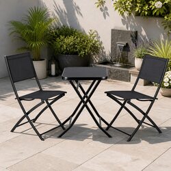 Practical Bistro Set for Patio Use and Easy Storage
