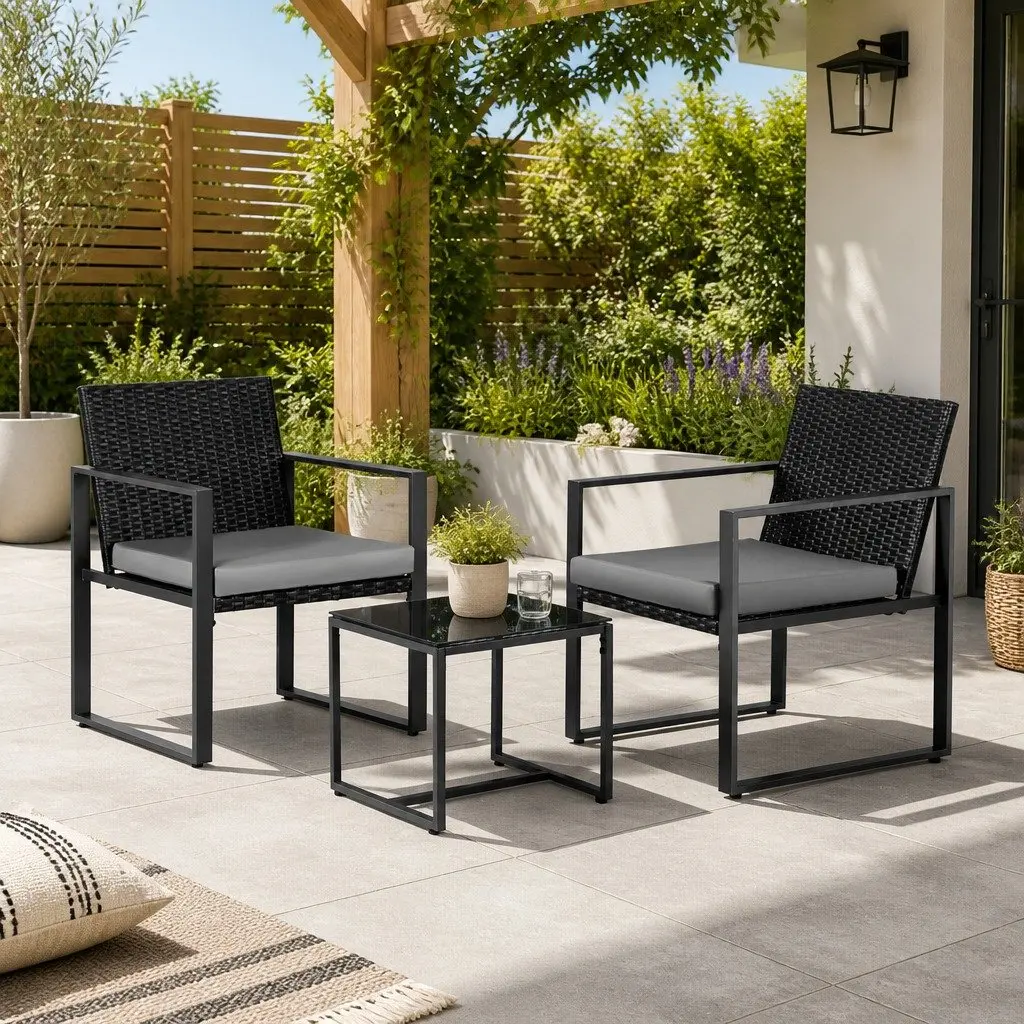 3PC Bistro Set for Outdoor Gatherings