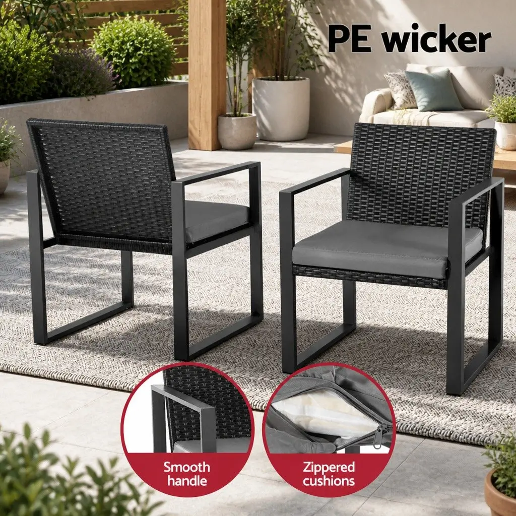 3PC Bistro Set for Outdoor Gatherings