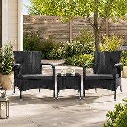 3-Piece Bistro Set: Perfect for Various Home Spaces