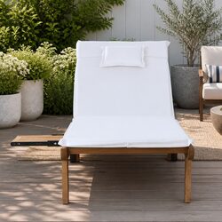Practical Sun Lounge Wooden Lounger for Everyday Use
