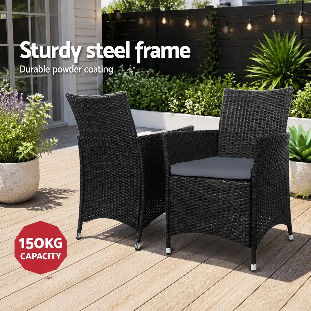 3PC Bistro Set for Gardens and Patios
