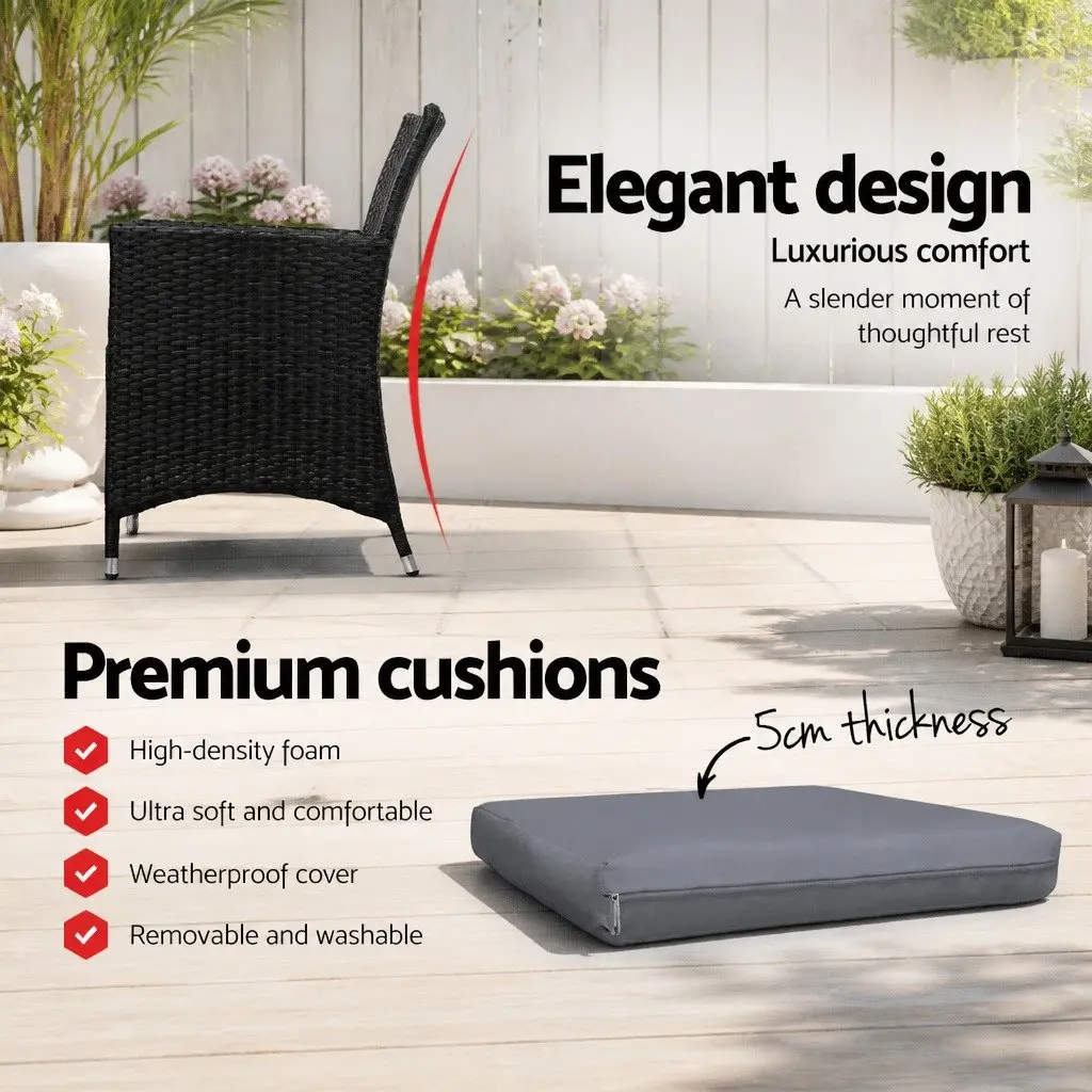 3PC Bistro Set for Gardens and Patios