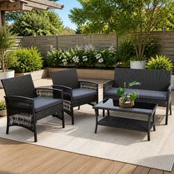 Practical Outdoor Sofa Set for Gardens and Patios