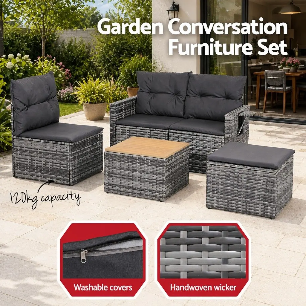 Outdoor Sofa Set for Family Gatherings