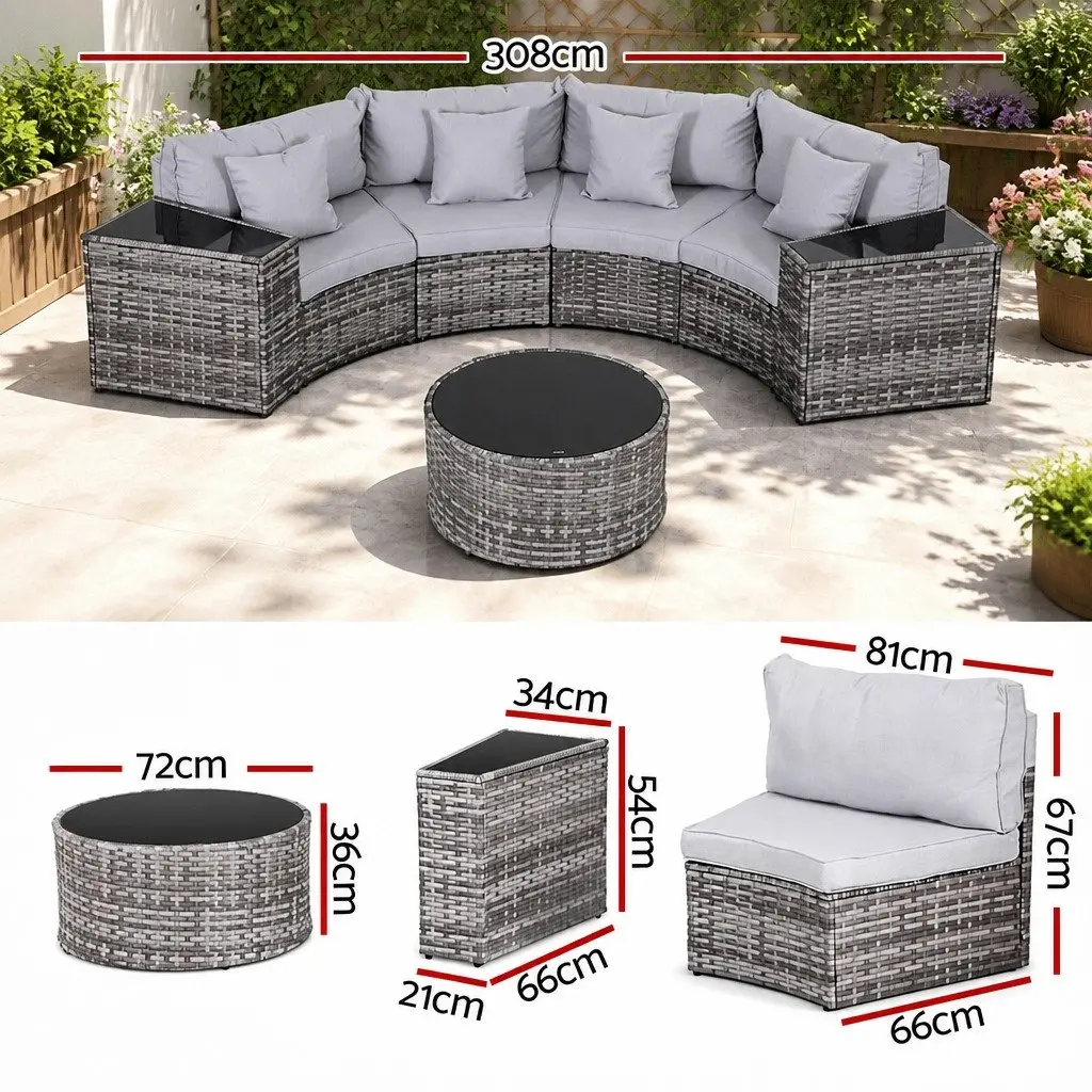 4 Seater Sofa Set for Outdoor Gatherings
