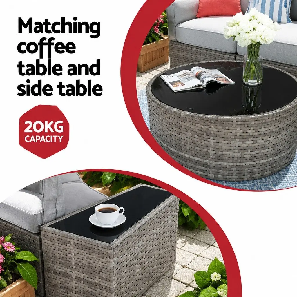 4 Seater Sofa Set for Outdoor Gatherings