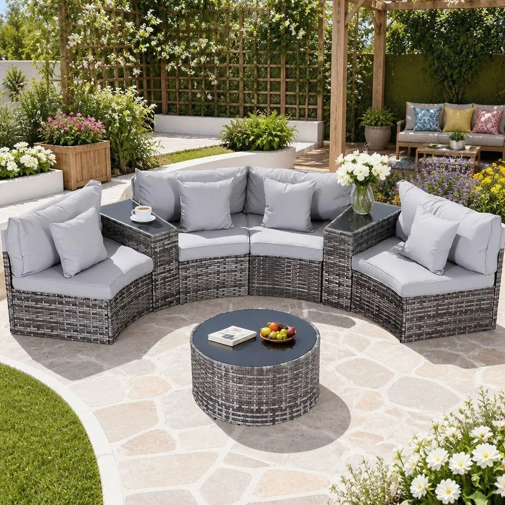 4 Seater Sofa Set for Outdoor Gatherings