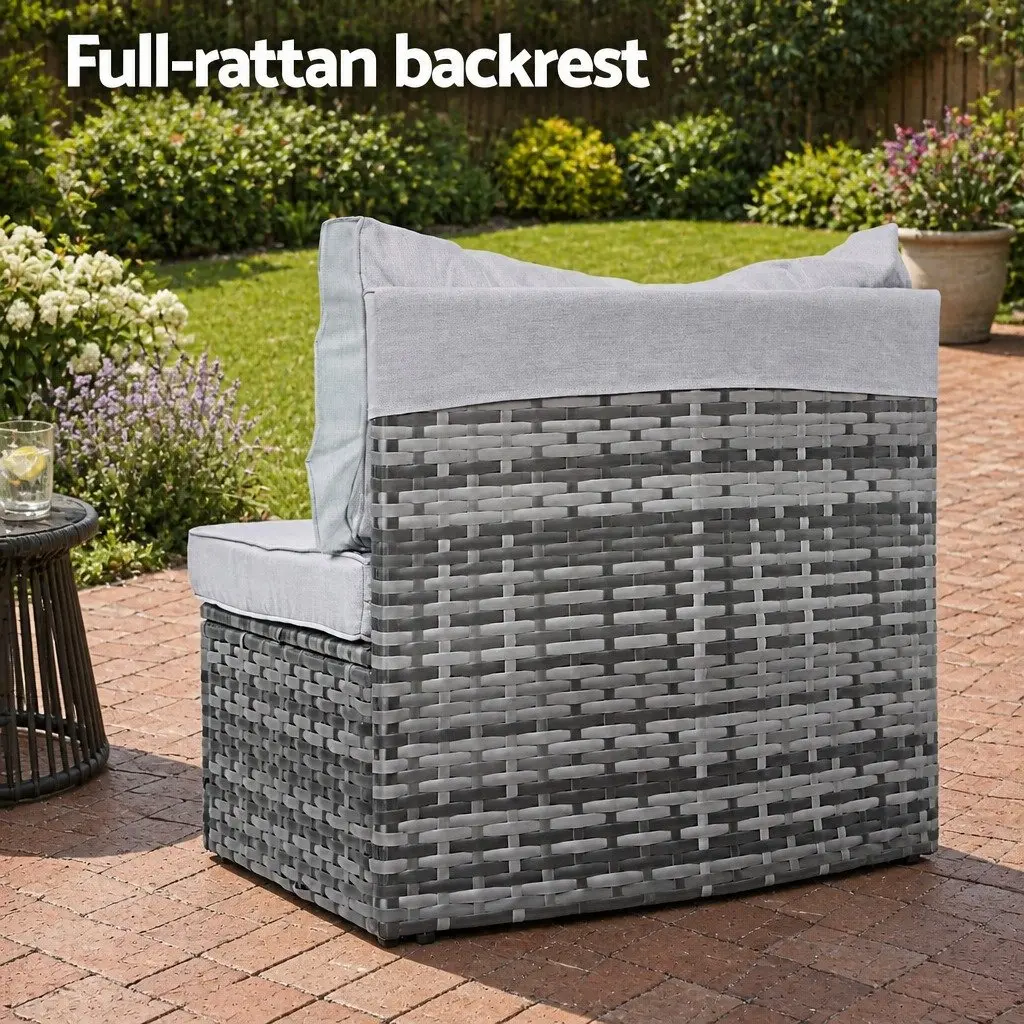 9-Piece Outdoor Sofa Set for Entertaining