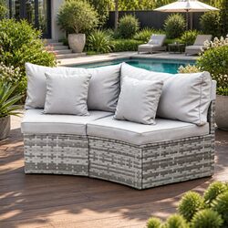 Practical 2 Piece Outdoor Sofa Set for Any Space