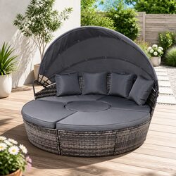 Practical Outdoor Day Bed Lounge for Your Garden