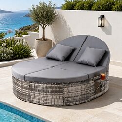 Practical Outdoor Sun Lounge Day Bed for Your Patio