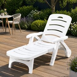Practical Sun Lounger for Beach, Poolside, and Backyard