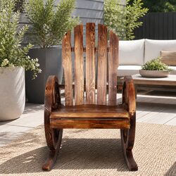 Practical Rocking Chair for Your Backyard Retreat