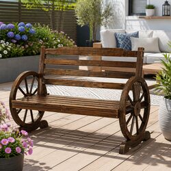 Practical 2-Seater Garden Bench for Various Outdoor Spaces