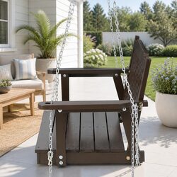 Versatile Two-Seater Swing Chair for Any Setting