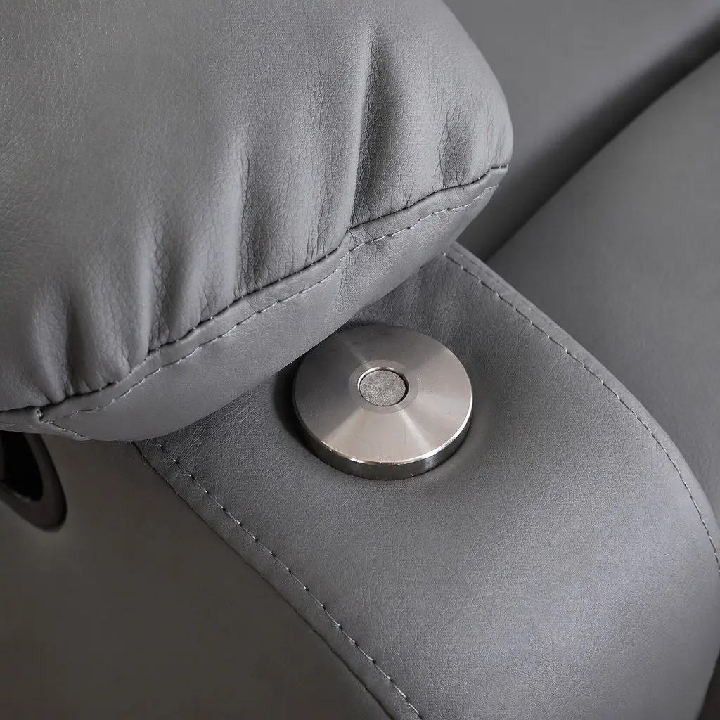 Grey Massage Recliner Chair for Relaxation