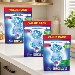 Convenient 3 in 1 Active Laundry Capsules - 180 Pack