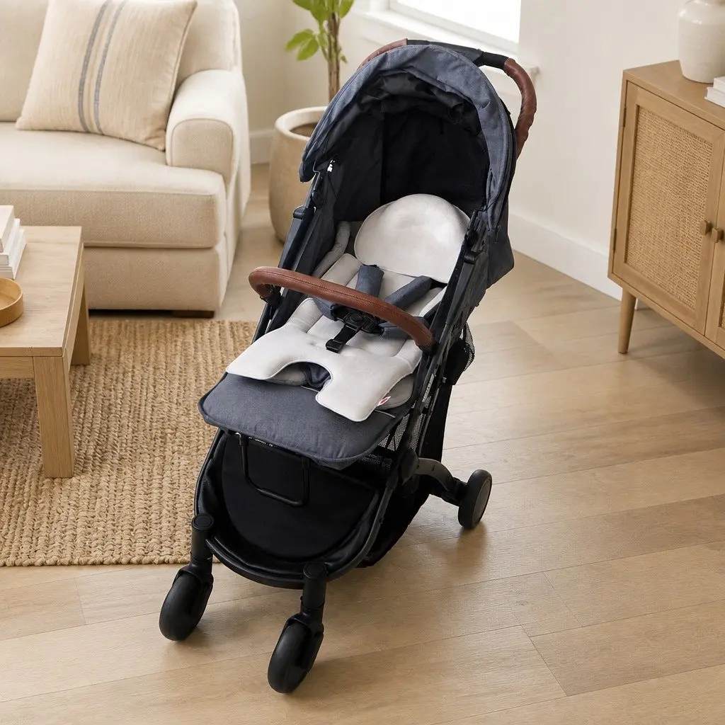 2-in-1 Seat Cushion for Highchair Car Stroller Baby Toddler Comfort Support Pad