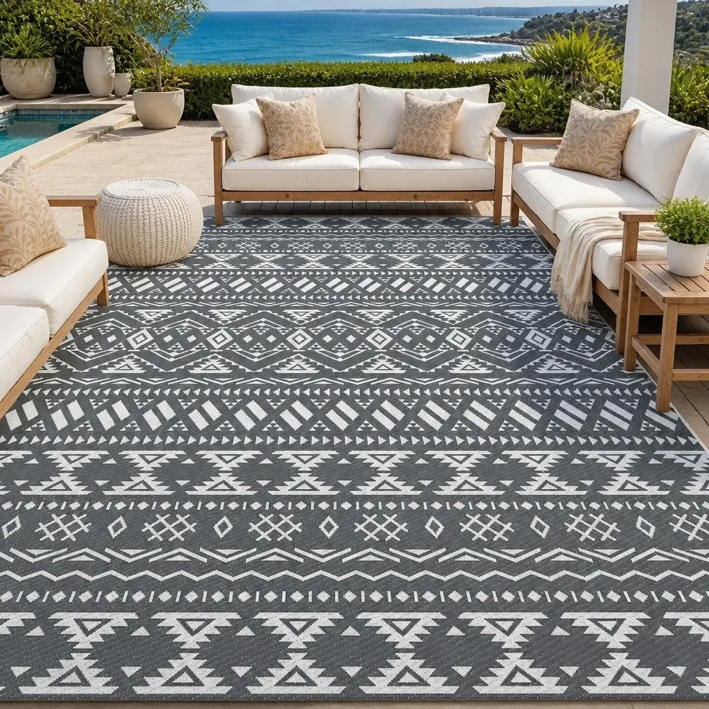 Outdoor Rug for Patios and Decks