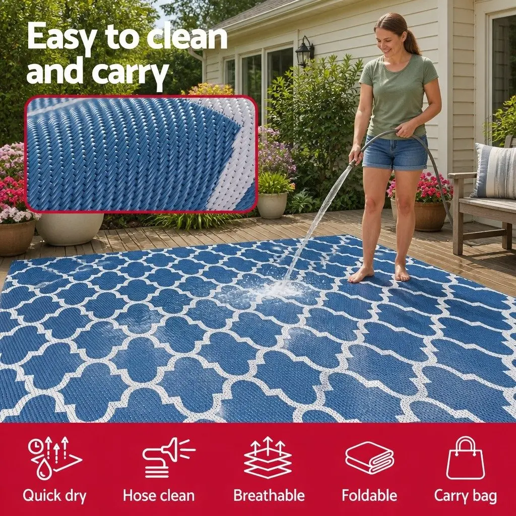 274x366cm Outdoor Rug for Patios and Camping
