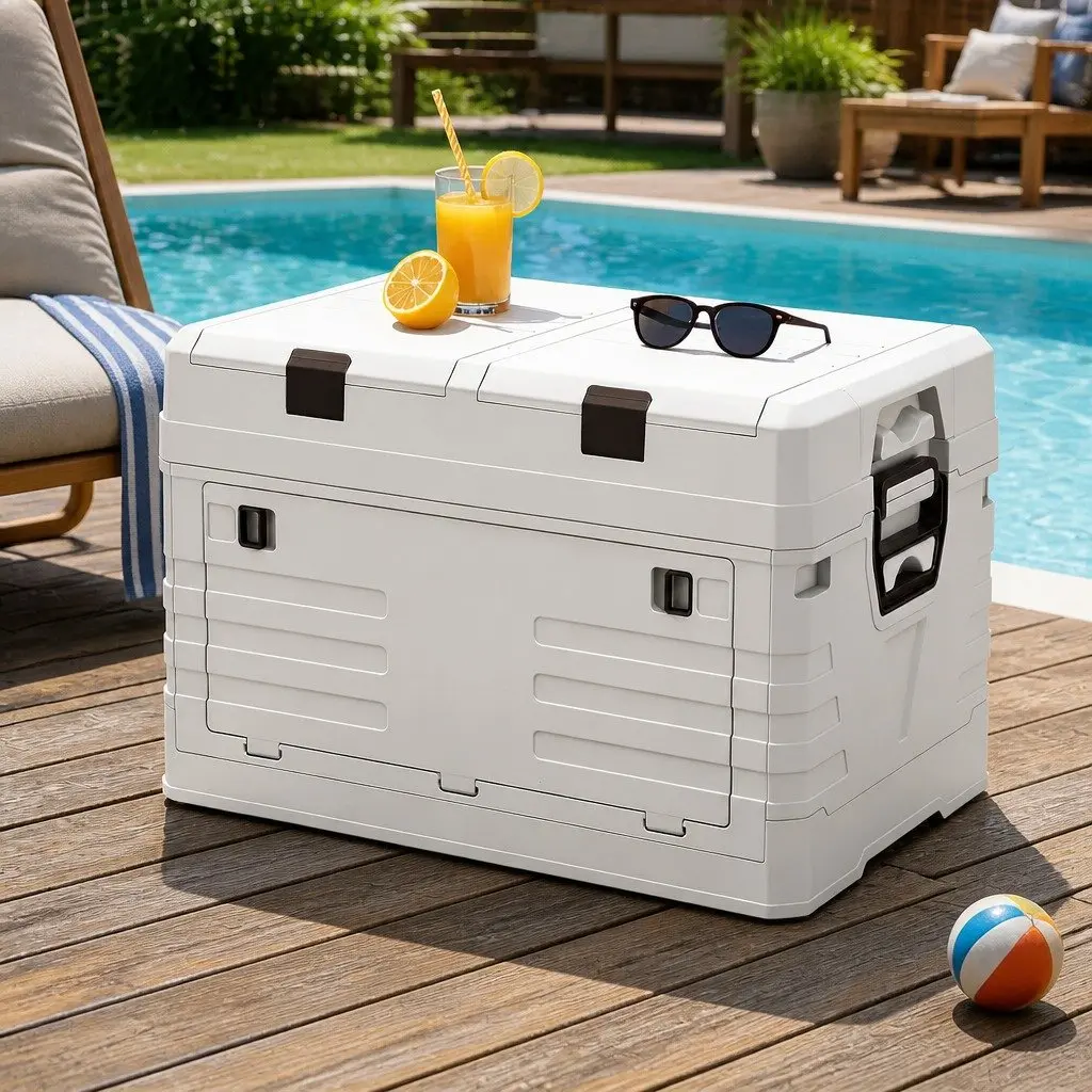 60L Storage Box for Home and Outdoor Use
