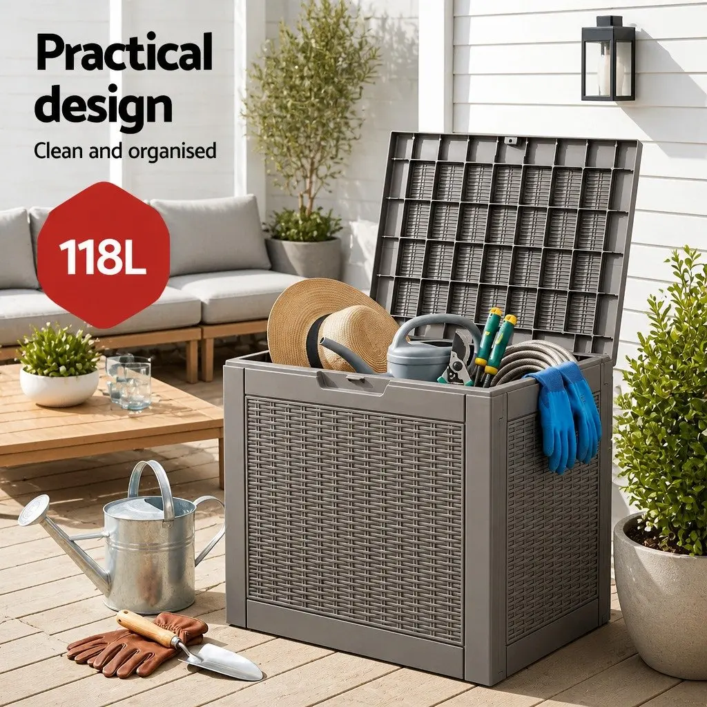 118L Storage Box for Home and Garden