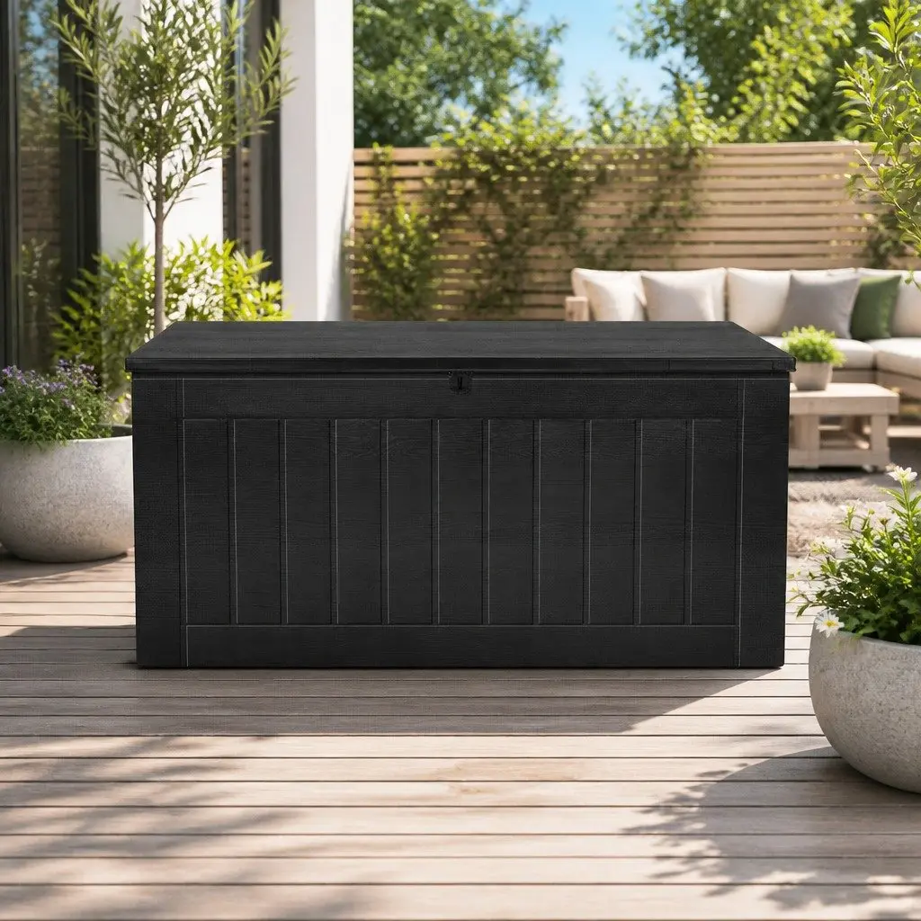 Outdoor Storage Box for Yard and Patio Use