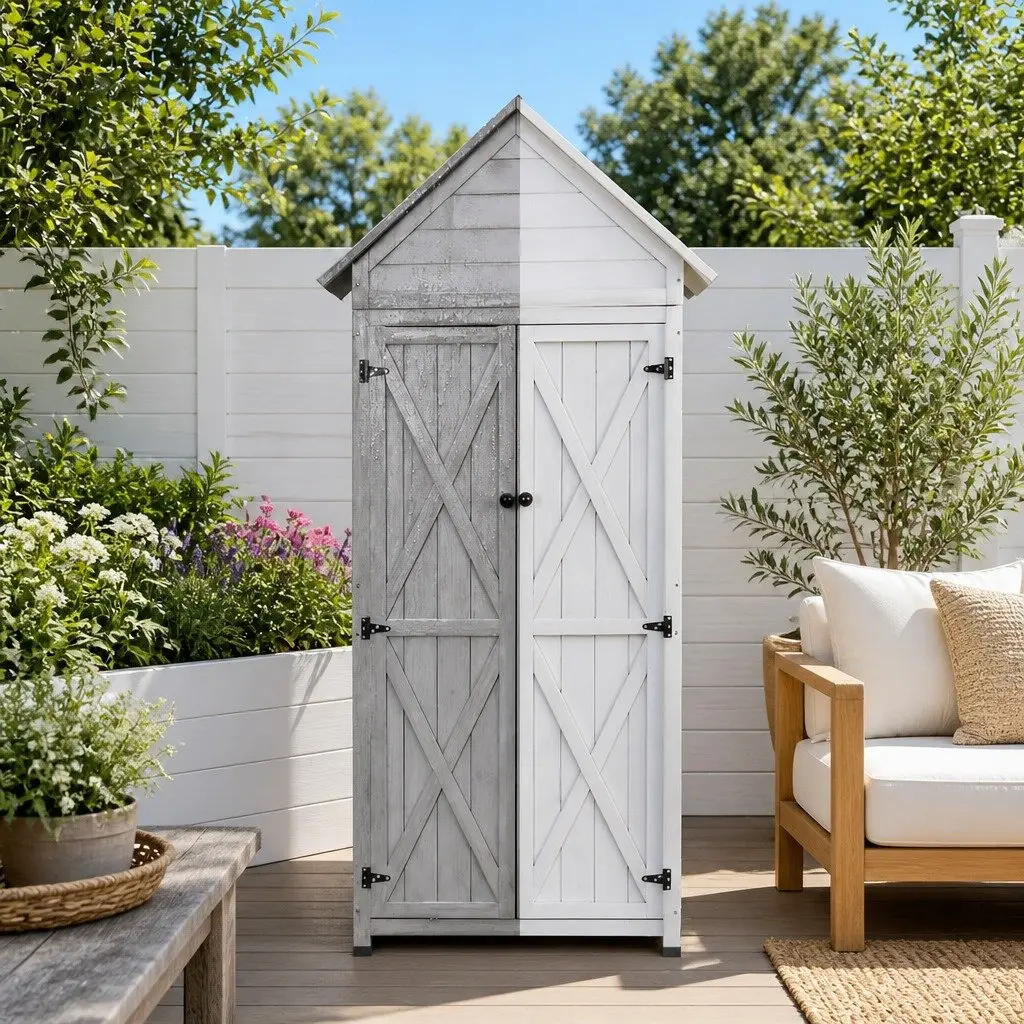 Outdoor Storage for Tools and Garden Supplies