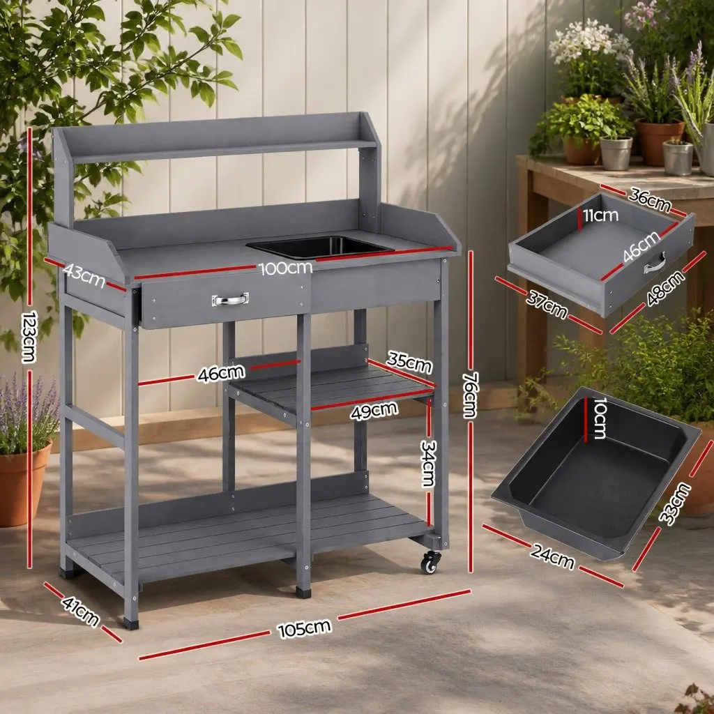Potting Bench for Gardening Enthusiasts