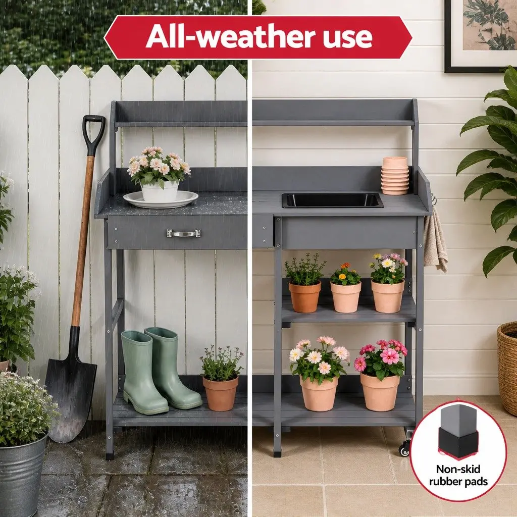 Potting Bench for Gardening Enthusiasts