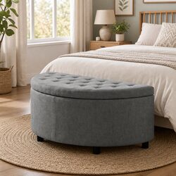 Practical Ottoman Bench for Versatile Use at Home