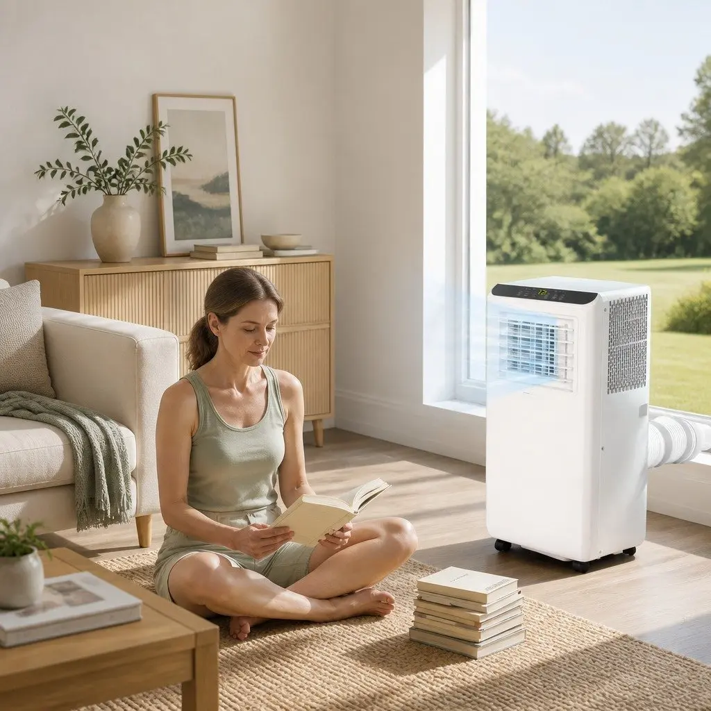 Portable Air Conditioner 7000BTU 3-in-1 Unit White