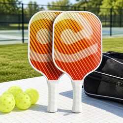 Pickleball Paddle Set for Fun and Fitness at Home