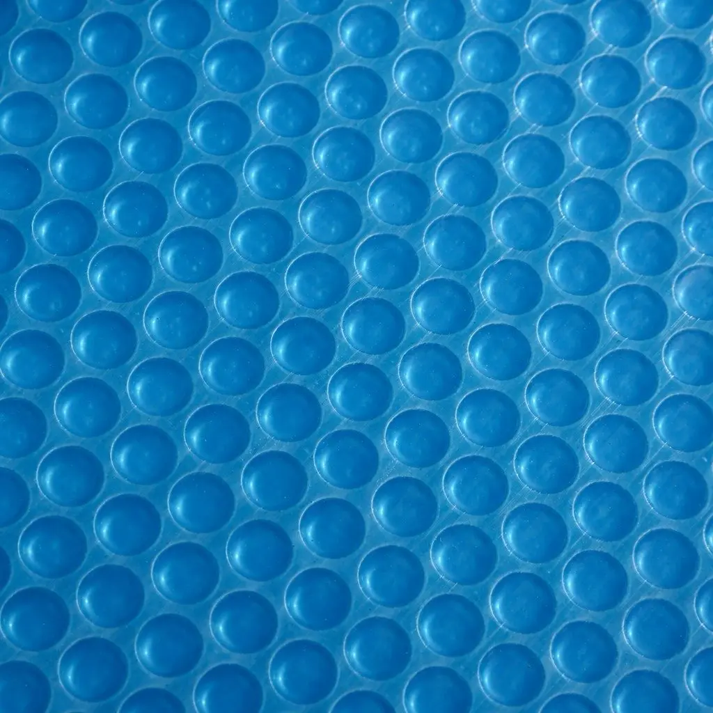 Solar Swimming Pool Cover 10m x 4.7m 400 Micron Bubble Blue Silver