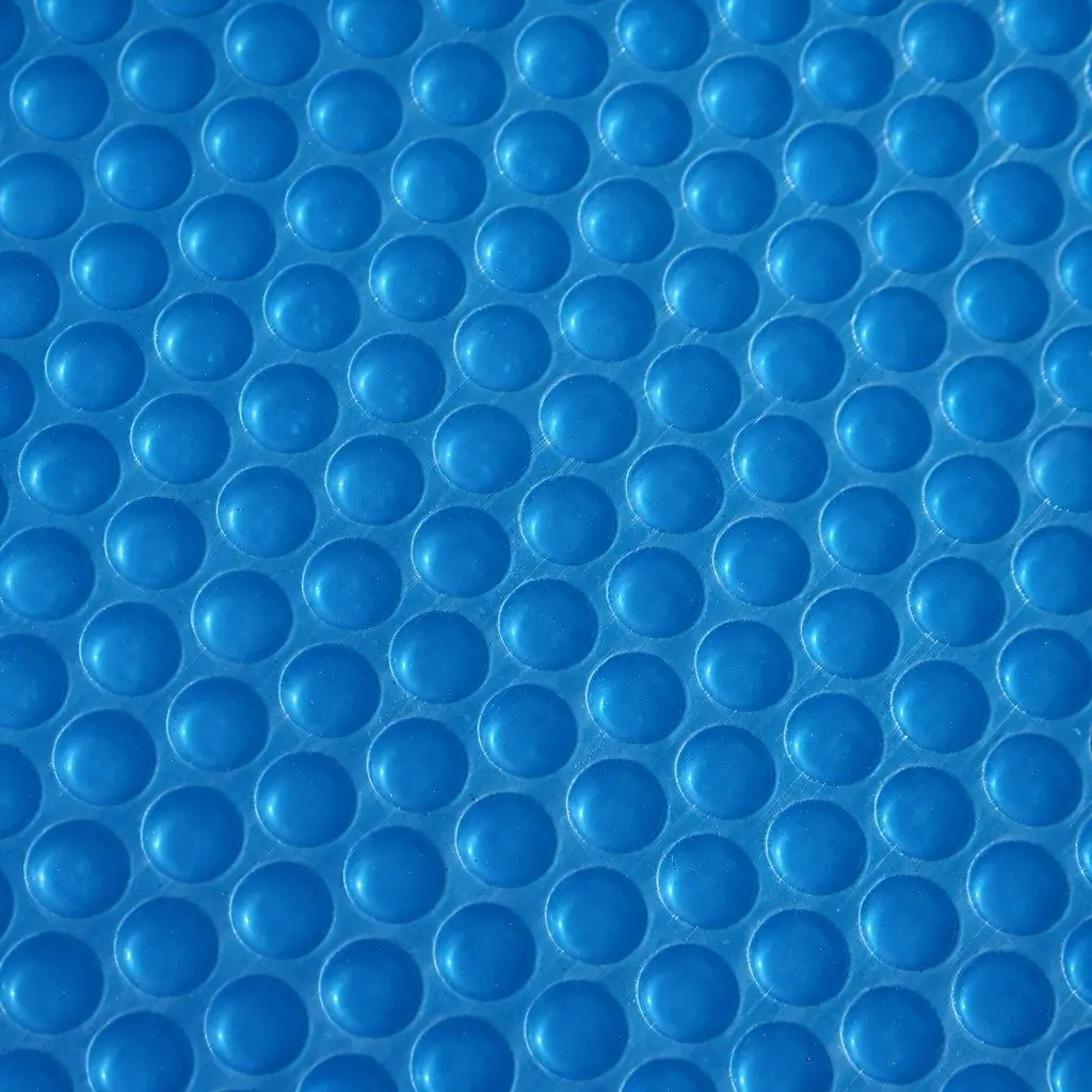 Solar Pool Cover Blue Silver 11m x 4.8m 400 Micron Bubble Heat Retention