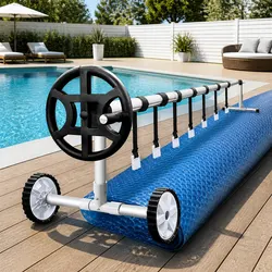 Practical Solar Pool Cover for Everyday Use 10x4m