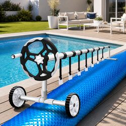 Practical Use of 10x4m Pool Cover and Roller System
