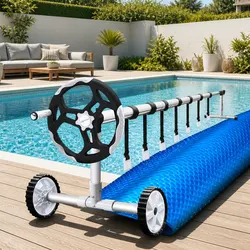 Efficient 11x4.8m Solar Cover with Versatile Aluminium Roller