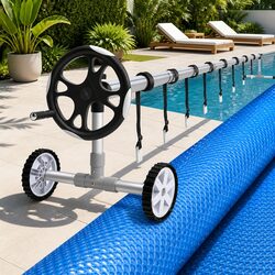 Practical 11x6.2m Solar Pool Cover and Easy Roller System