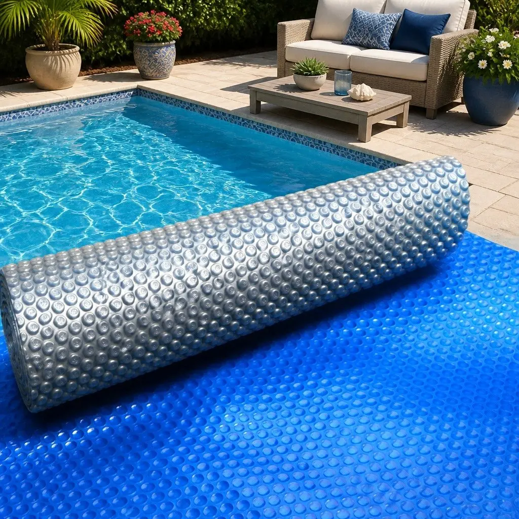 11M x 6.2M Solar Pool Cover for Year-Round Use