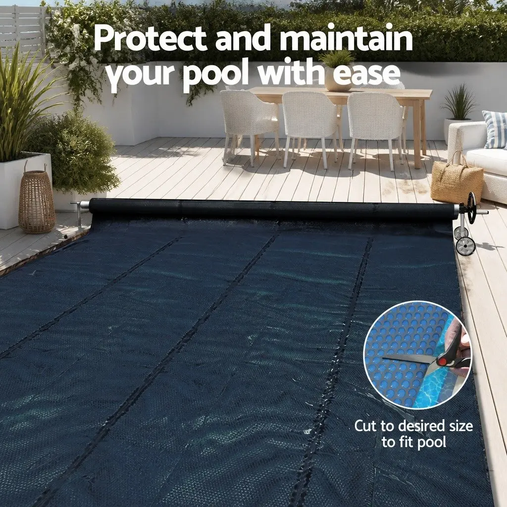Solar Pool Cover with Roller for Easy Use
