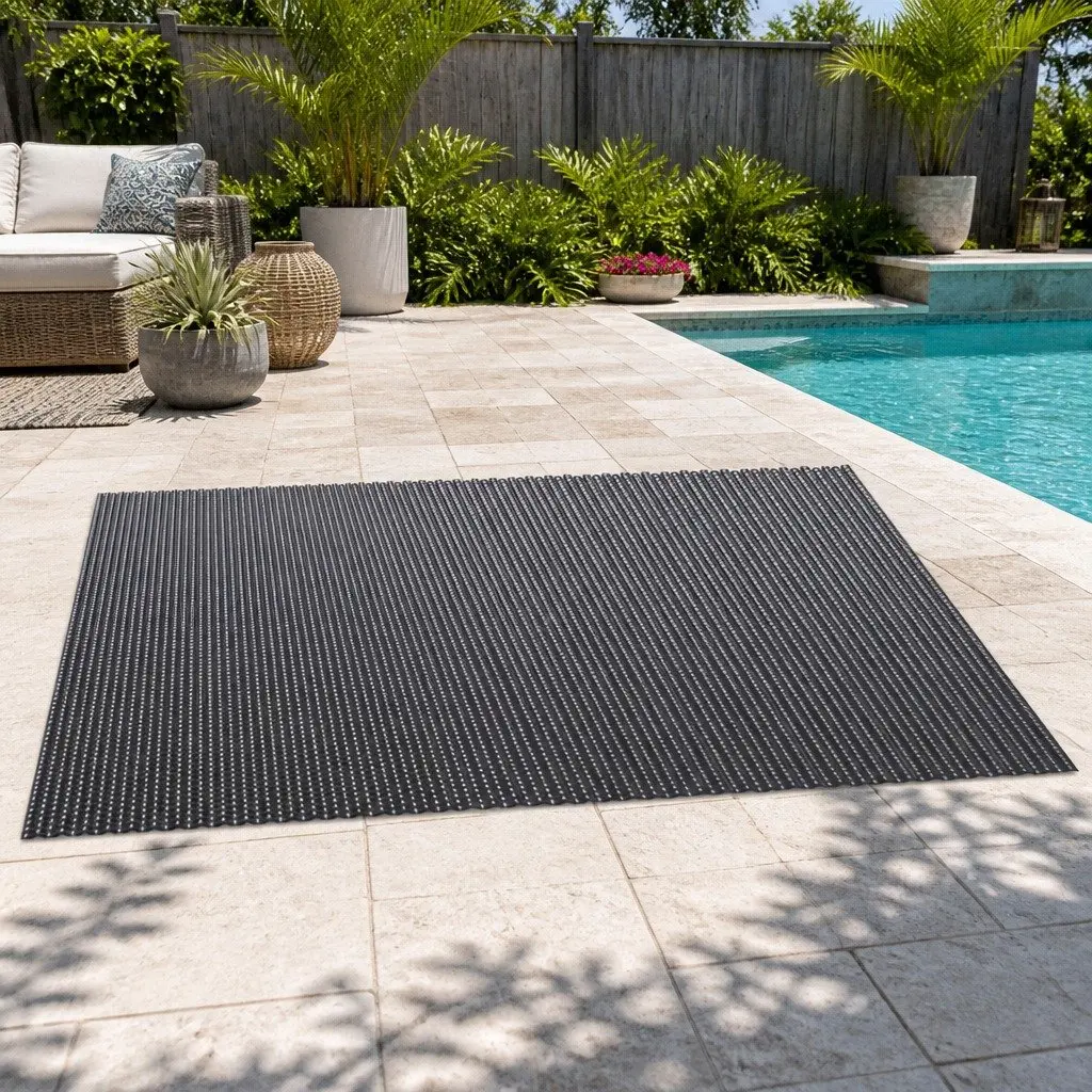 Pool Cover 7x4m Solar Blanket 600 Micron Bubble Heat Retention Blue Black