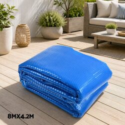Functional 8x4.2m Solar Pool Cover with Easy Roller System