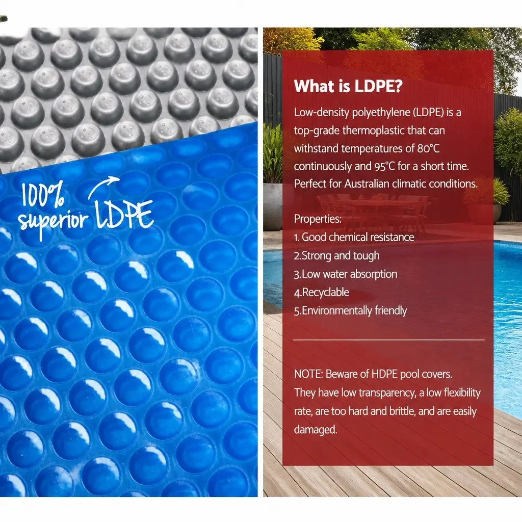 8x4.2m Solar Pool Cover for Easy Use