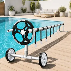 Versatile 8x4.2m Solar Pool Cover for Everyday Use