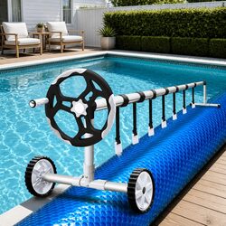 Practical 8x4.2m Pool Cover Solution for Your Backyard